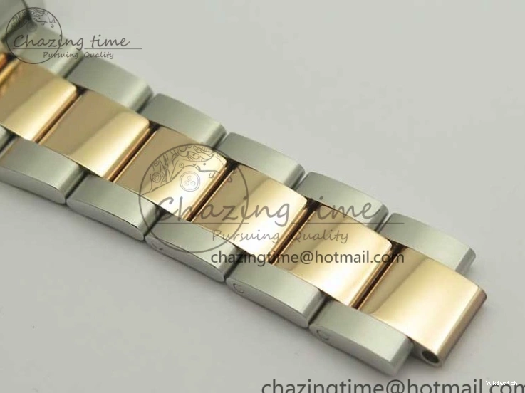 SS A2836 Dial Brown VRF Bracelet Best on SS RG 1:1 Yacht-Master 116621 Edition 0126